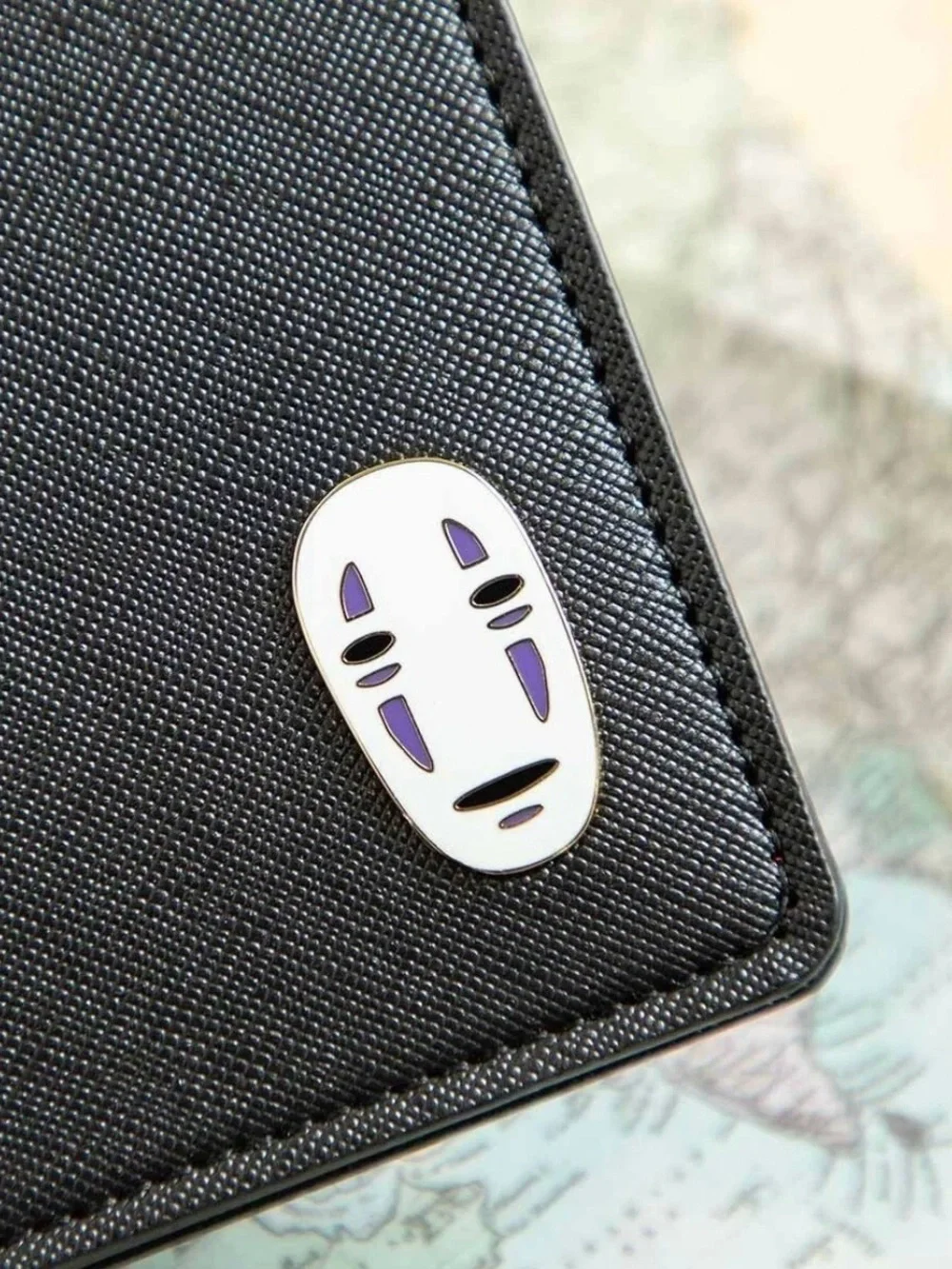 Studio Ghibli No-Face Passport Holder